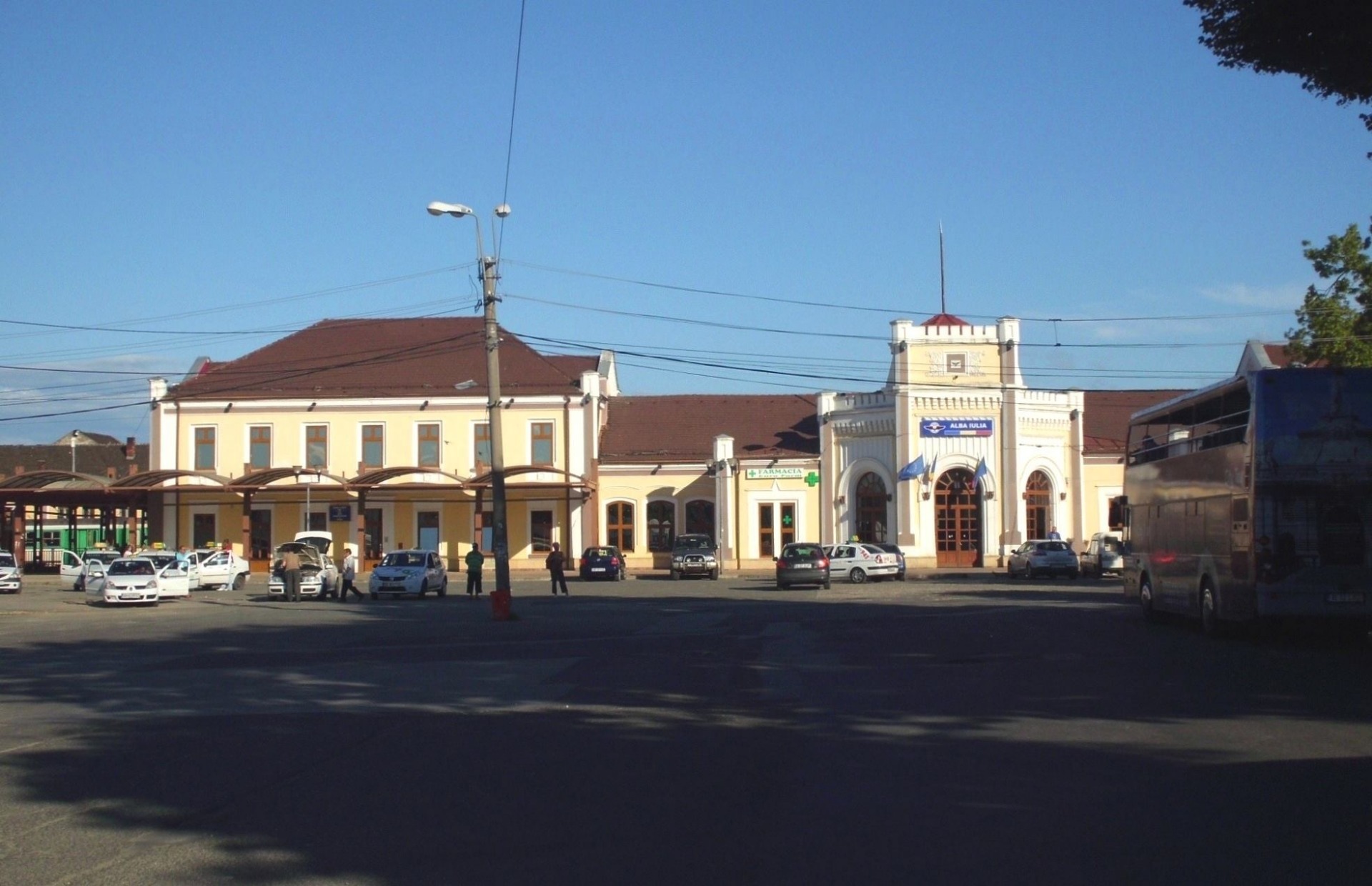 Gara din Alba Iulia, 2017.